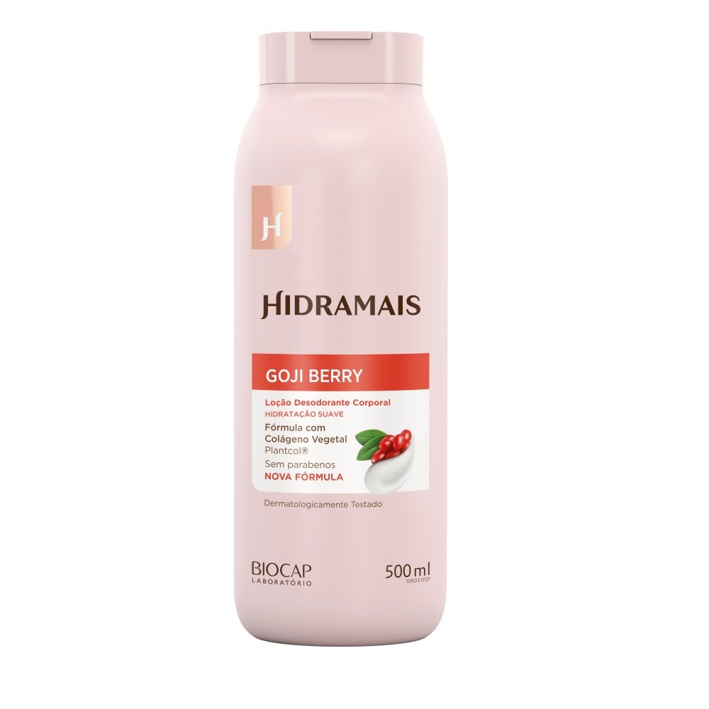 Loção Desodorante Corporal Goji Berry 500ml Hidramais