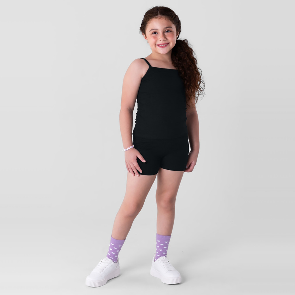 Blusa Básica Infantil Menina Em Cotton Brandili - Baby & Kids Fashion