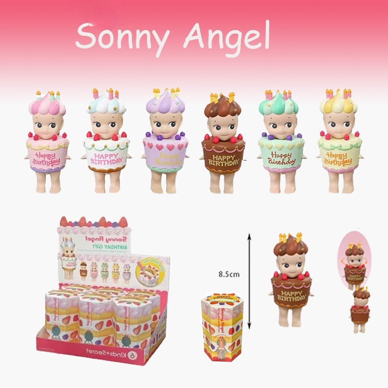 Sonny Anjo Caixa Cega Festa Bolo De Aniversário Figuras Anime Presente Brinquedo