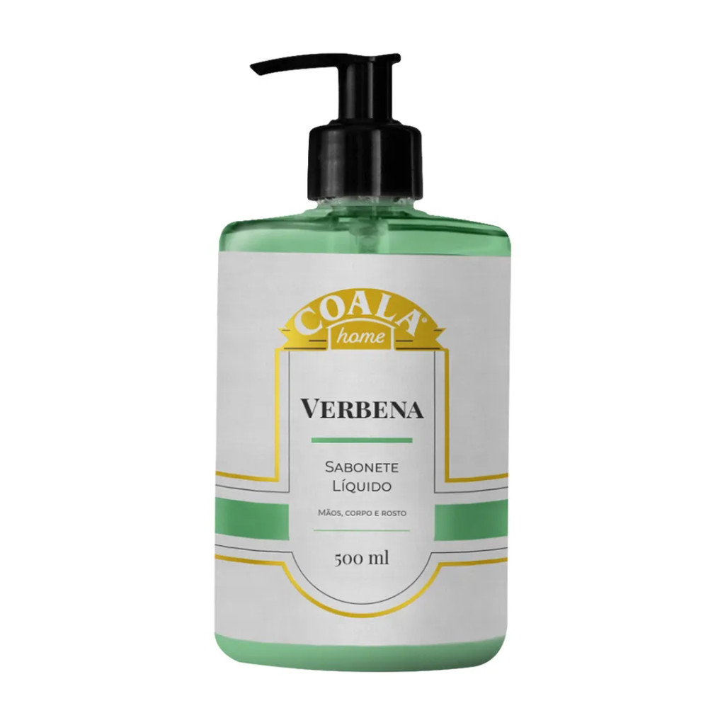 Sabonete Liquido Verbena 500ml Coala - Mãos, Corpo e Rosto - Beauty