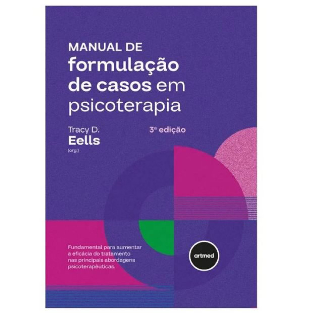 MANUAL DE FORM. DE CASOS EM PSICOTERAPIA 3ED em Oferta na Shopee