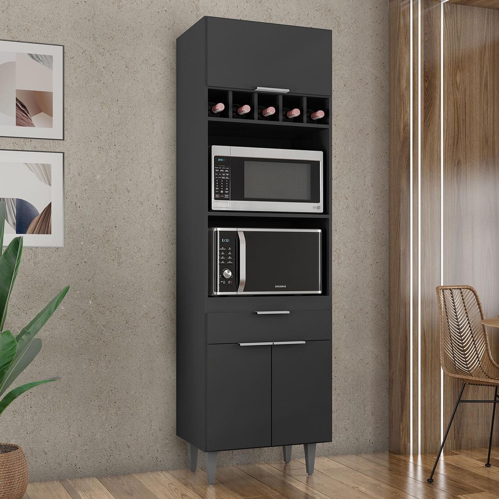 Paneleiro de Cozinha Torre Quente Pérola Z34 Preto - Mpozenato em Oferta na Shopee