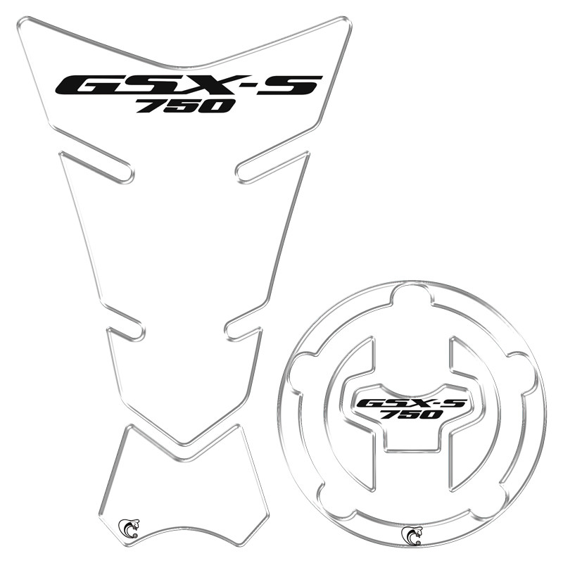 Adesivo Resinado Protetor De Tanque Motos Suzuki GSX-S 750 TRANSPARENTE