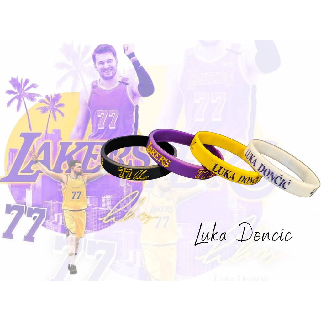 Pulseira Basquete Oficial Luka Doncic Los Angeles LakerNation