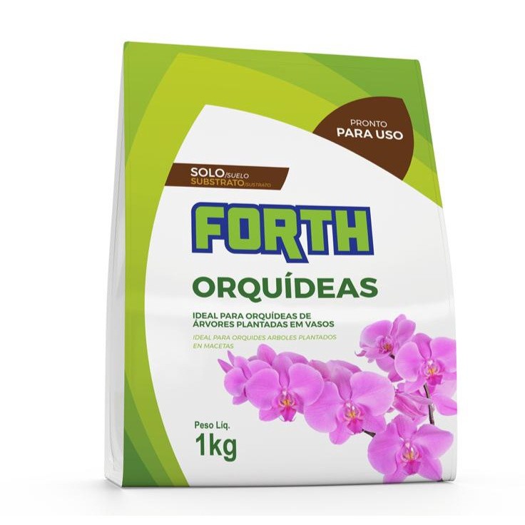 Substrato Para Orquídeas Forth Jardim 1Kg