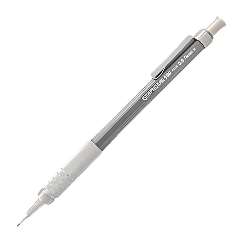 Lapiseira Técnica Pentel Graphgear 500, 0.9mm, Cinza, PG529-N - Stationery