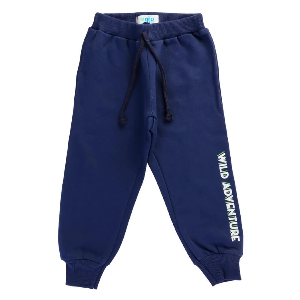 Calça Gijo Kids Em Moletom Com Punho Estampada Infantil em Oferta na Shopee