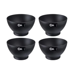Kit com 4 Cumbucas 500ml Preto Coza Brinox - 10510/0008