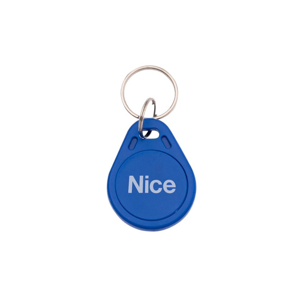 Chaveiro NICE Tag LF 125KHZ Azul LINEAR - TAG PORTAO ELETRONICO