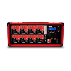 Mesa de Som Mixer Amplificado Novik NVK-8500BT 8 Canais USB Bluetooth