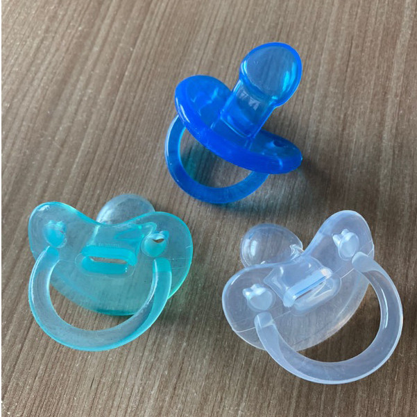 Kit Com 3 Chupetas de Silicone Pepeta Orto Fase 2 Menino macio em Oferta na Shopee