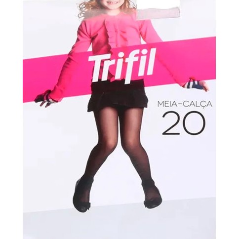 MEIA CALCA INFANTIL FIO 20 TRIFIL 6851 em Oferta na Shopee