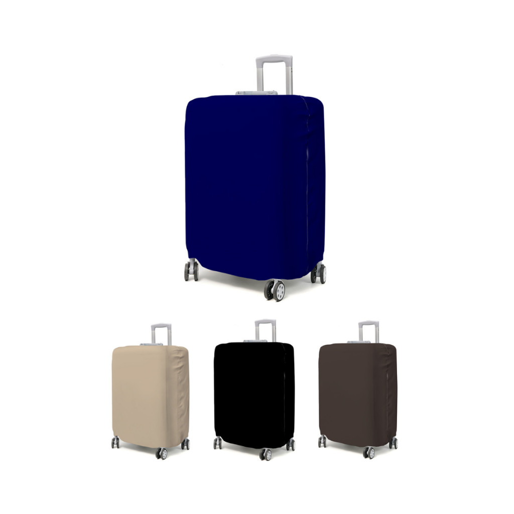 Capa de Mala Decorativa Tecido Liso Diversas Cores 35x55cm