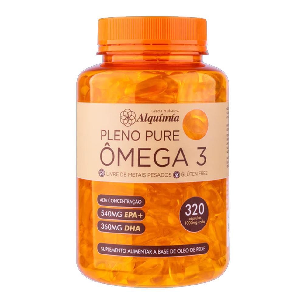 PLENO PURE ÔMEGA 3 COM 320 CÁPSULAS em Oferta na Shopee