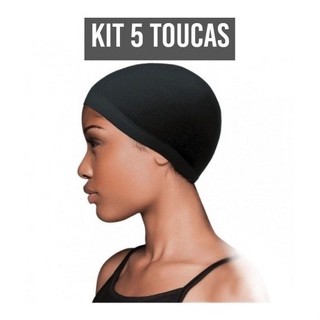 Kit 6 Touca De Nero Alisamento Natural No Sono - Anti Frizz em Oferta na Shopee