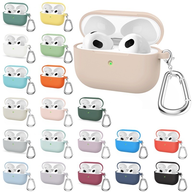 Capa Case Silicone Protetora para fone apple AirPods pro 1 2 3 4 em Oferta na Shopee