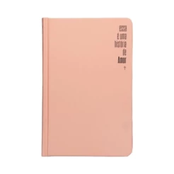 Bíblia Sagrada Slim | NVI | Leitura Perfeita | Capa Dura | Essa é Uma História de Amor | Rosa