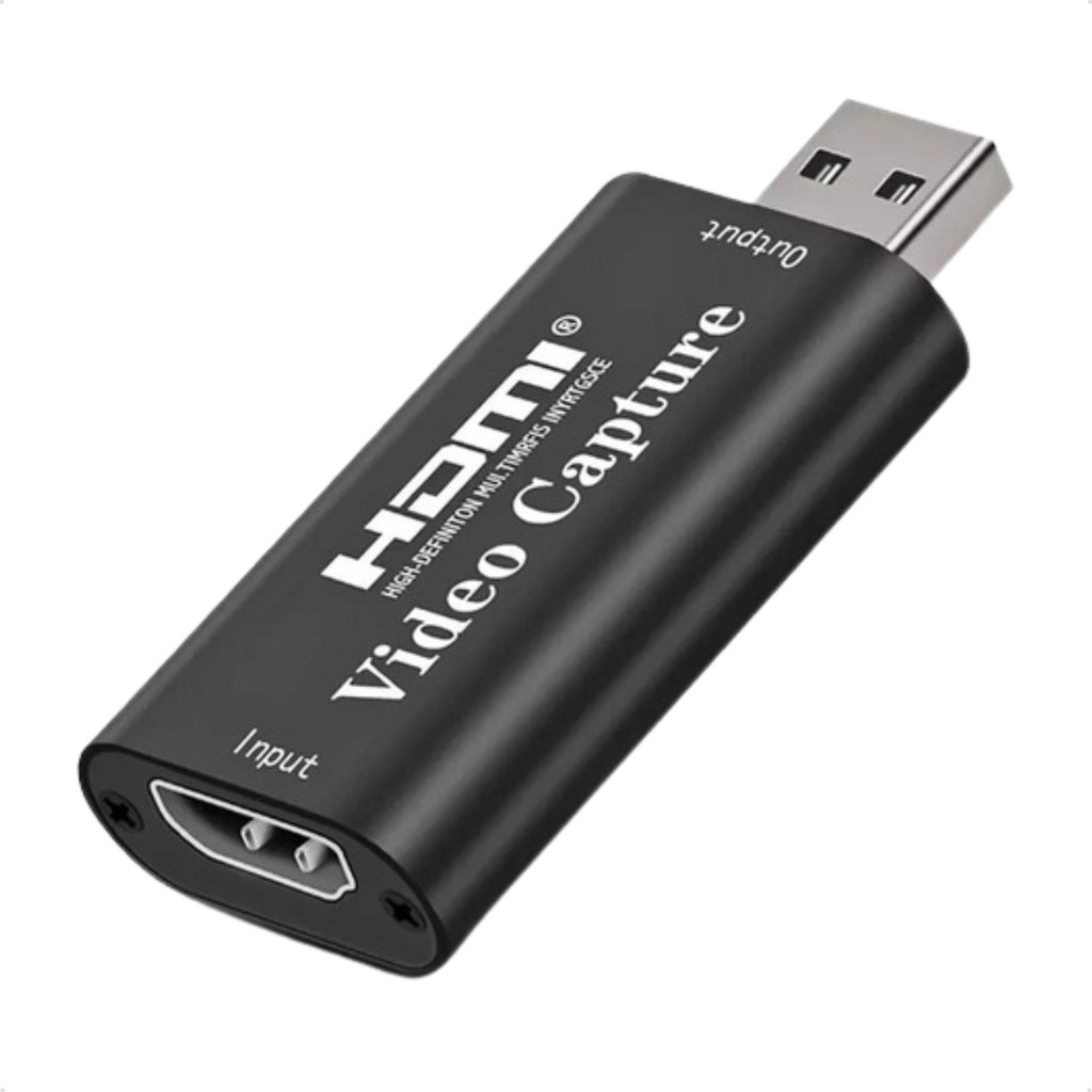 Placa De Captura Hdmi Usb 2.0 4k 1080p Full Hd Live Sreaming Console Videogame Pc