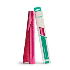 Transfer Glitter - Rosa Fúcsia - Mimo - 25 x 61 cm- 1 Unid