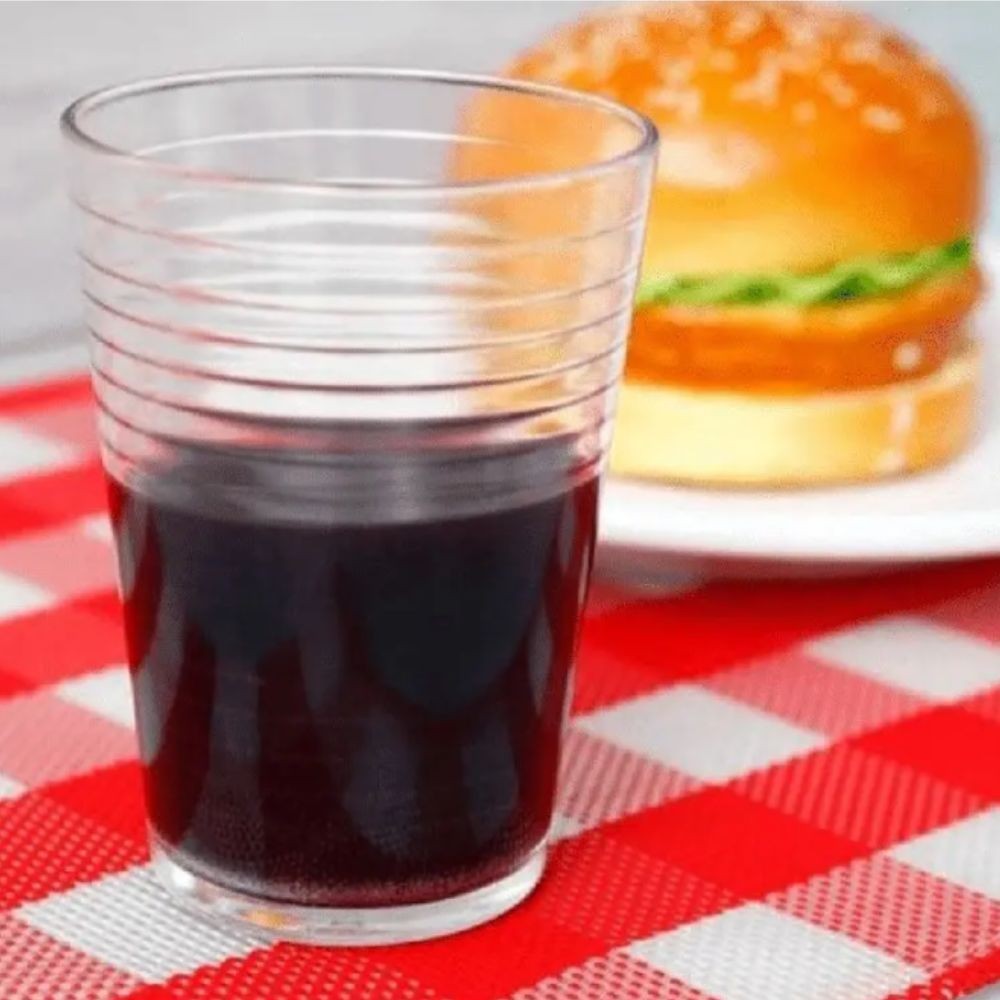 Jogo 6 Copos de Vidro Nadir Linha Ginga 265ml Agua Suco — imagem 2 de 2