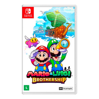 Jogo Mario e Luigi Brothership Nintendo Switch Mídia Física em Oferta na Shopee