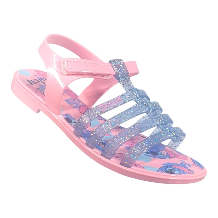 Sandália Infantil Menina Grendene 23199 Clutch Bag Com Bolsa Stitch