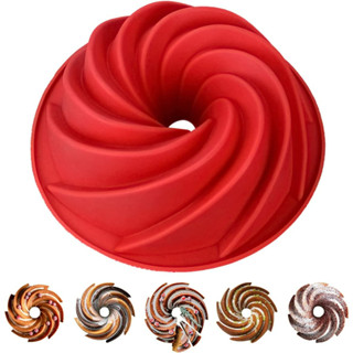 Assadeira Forma de bolo para Fritadeira de Ar Forno em Silicone Pudim Torta Mousse Livre de BPA em Oferta na Shopee