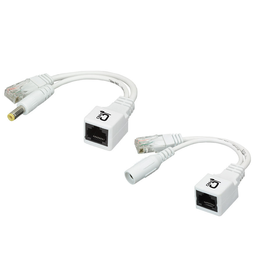 Adaptador Injetor POE - RJ45 Macho X Fêmea