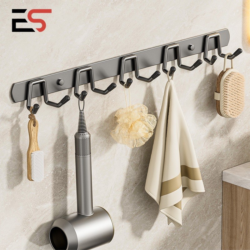 Ganchos Modernos Montados Na Parede Em Metal Perfeitos Para Toalhas Mochila Casacos  Roupas Chapéu Chave  Colher em Oferta na Shopee