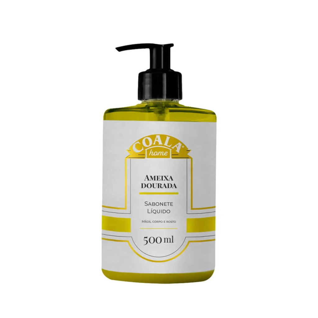 Sabonete Liquido 500ml Ameixa Dourada Coala - Mãos, Corpo e Rosto - Beauty