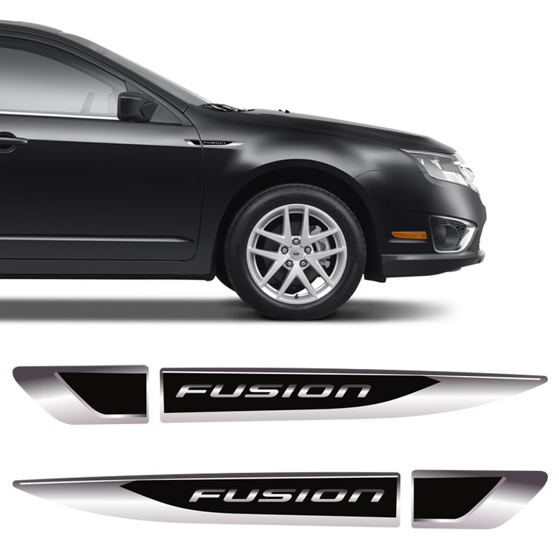 Aplique Lateral Ford Fusion Decorativo Emblema Resinado Par em Oferta na Shopee