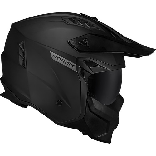 Capacete Norisk Esportivo Moto Aberto Darth 2 Preto Fosco
