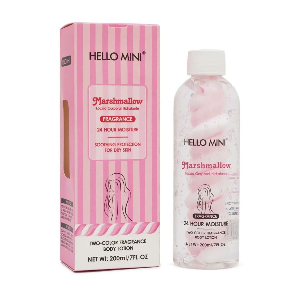 Loção Corporal Hidratante Marshmallow Hello Mini