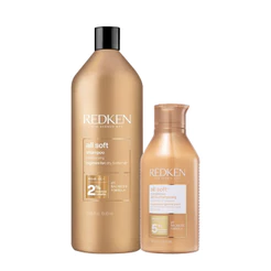 Kit Redken All Soft Shampoo Litro e Condicionador P (2 produtos)