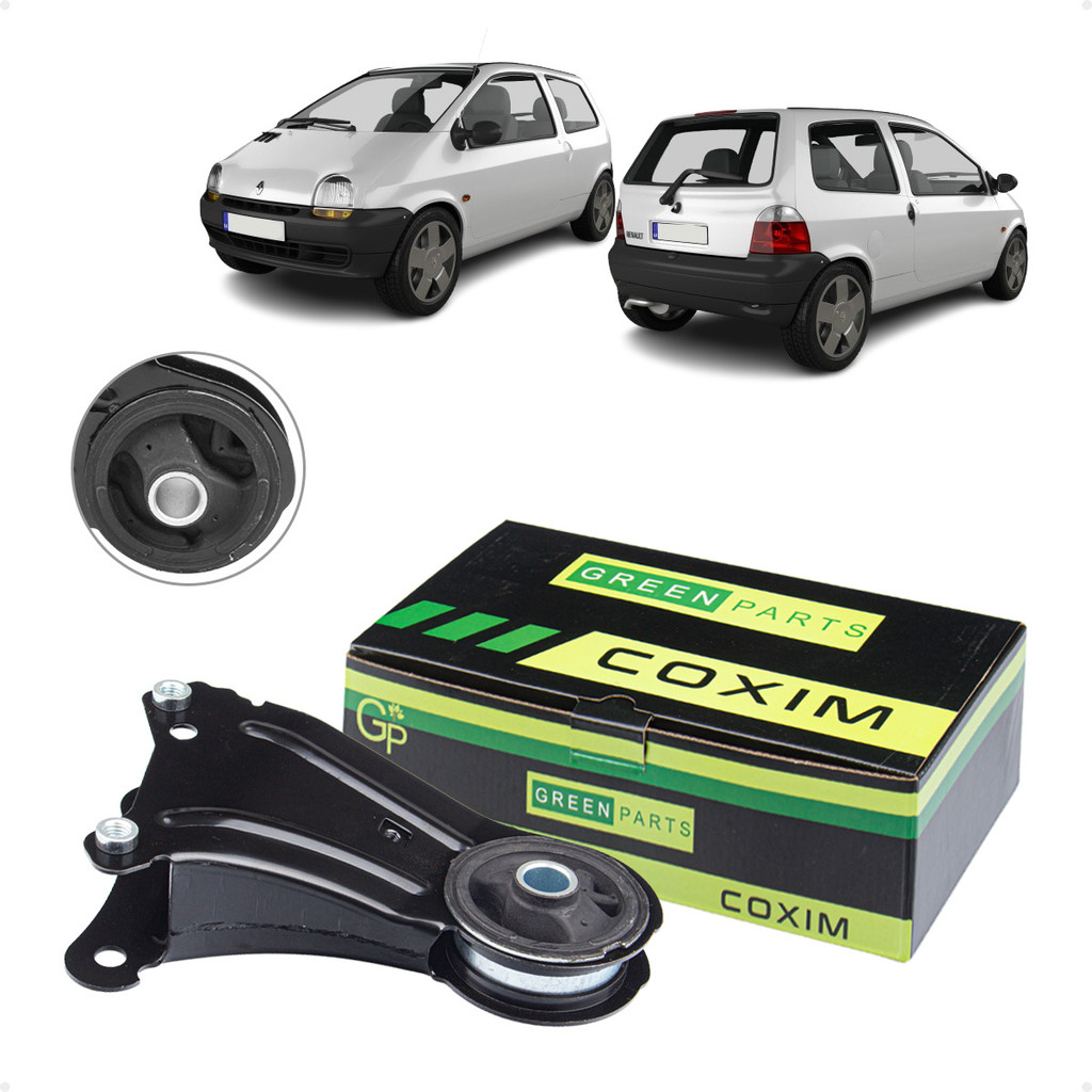 Coxim Câmbio Inferior Traseiro Renault Twingo 1.0 8V 1998 a 2001 Renault Twingo 1.0 16V 2000 a 2002