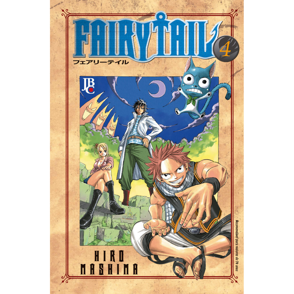 Fairy Tail - Vol. 4 comece sua leitura hoje