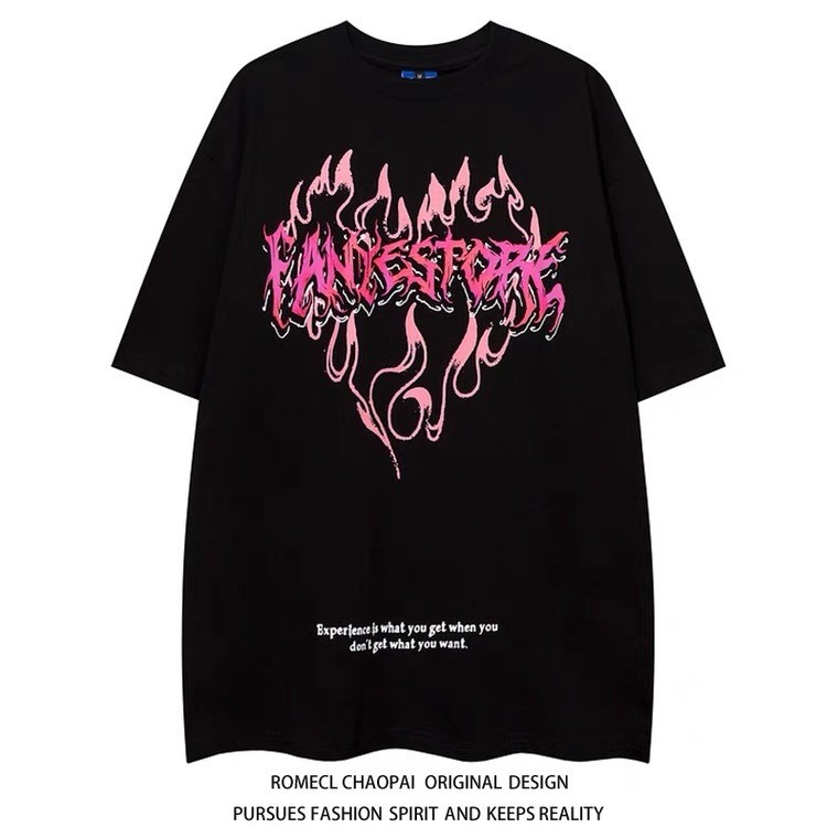 Camiseta Oversized Masculino Feminino Com Estampado Moda 2023