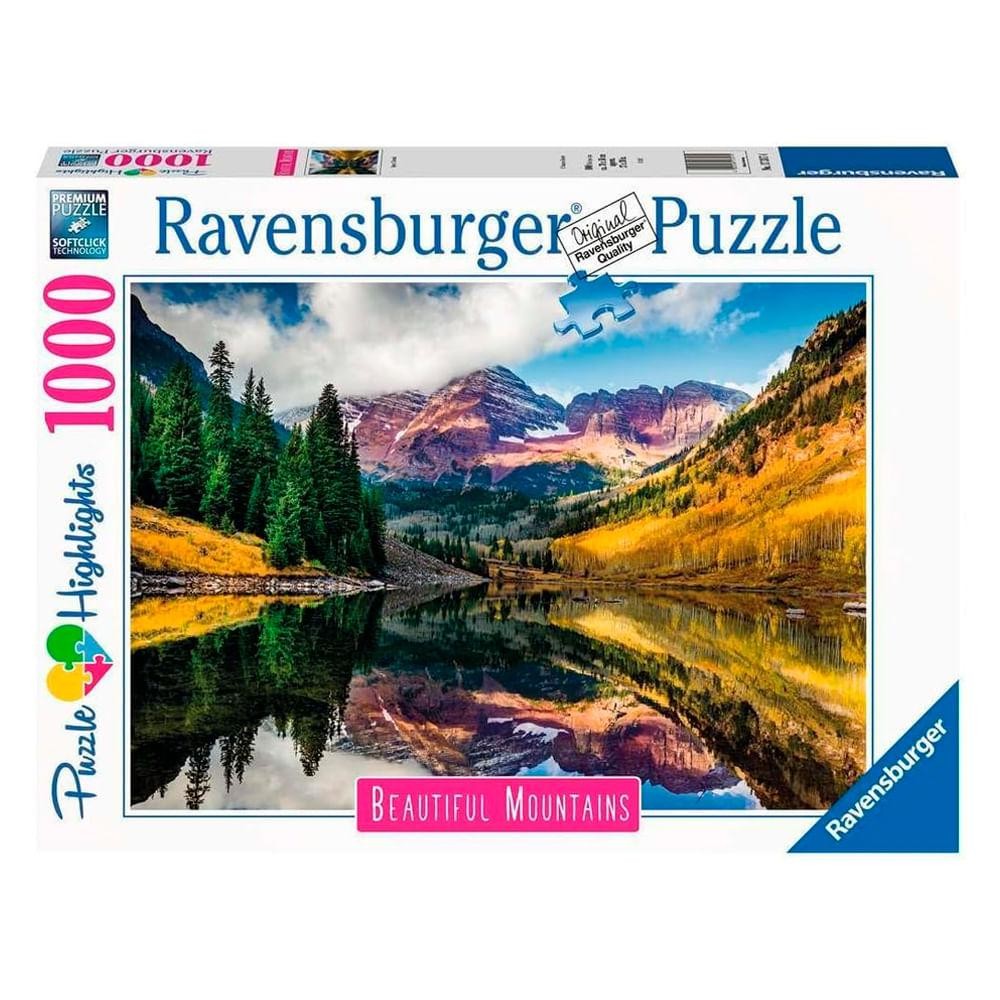Puzzle 1000 peças Aspen - Colorado - Importado - Ravensburger em Oferta na Shopee