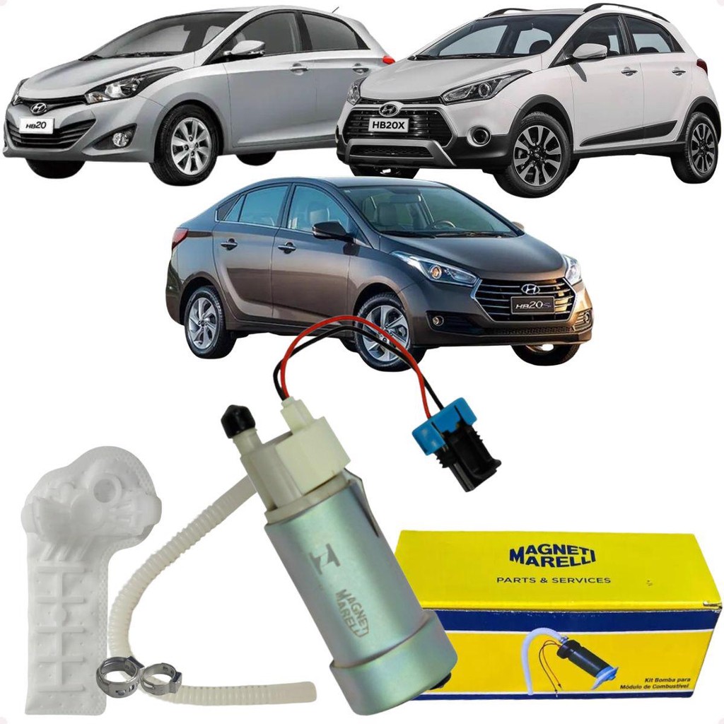 Bomba Combustível HB20 HB20S HB20X 1.0 1.6 Flex 2013 2014 2015 2016 2017 2018 2019 Magneti Marelli em Oferta na Shopee