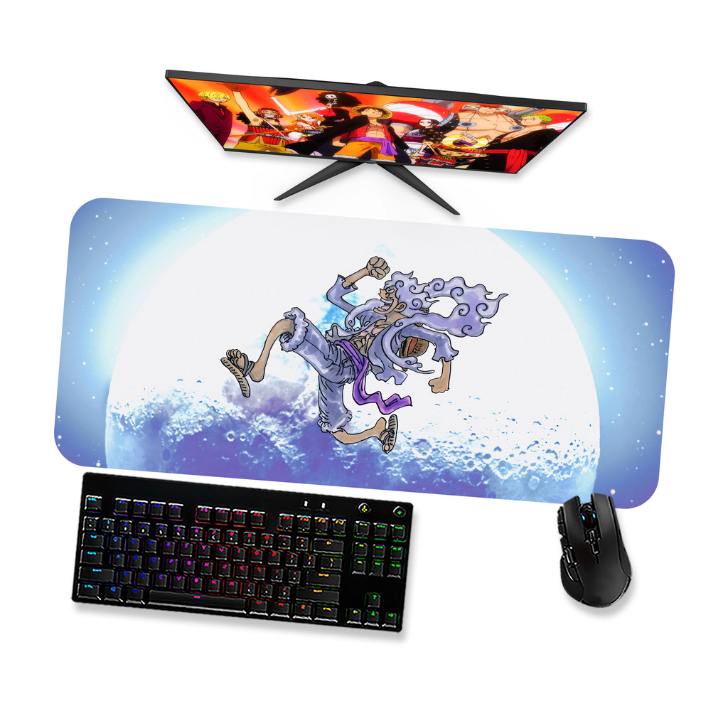 Mouse Pad Gamer Grande  ONE PIECE LUFFY GEAR 5 OP4  90x40 80x40 60x40 70x30 45x40