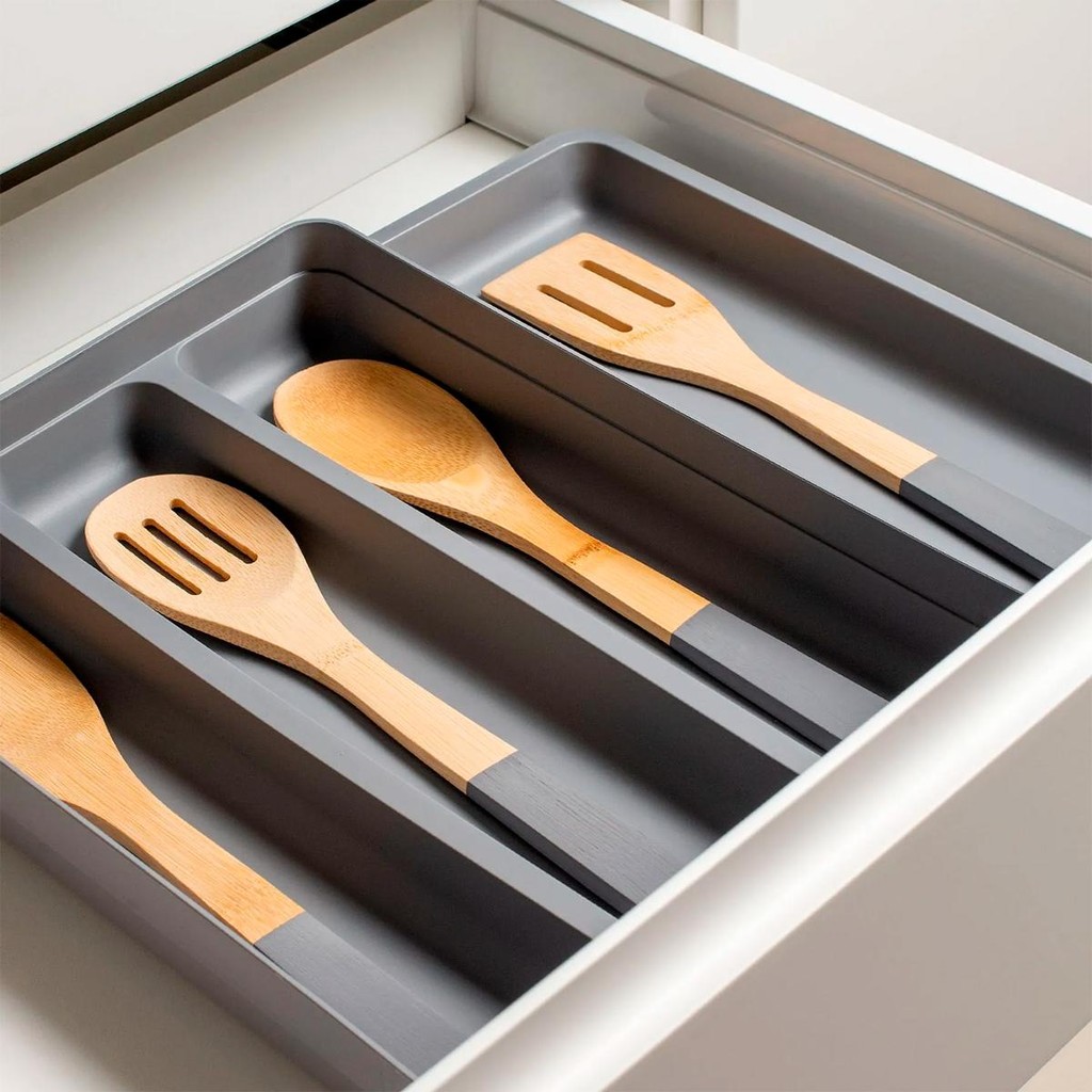 Organizador de Utensílios com Extensor Logic OL750 - Ou - Home & Living