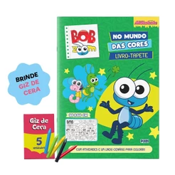 Livro-Tapete de Colorir | Bob Zoom no Mundo das Cores