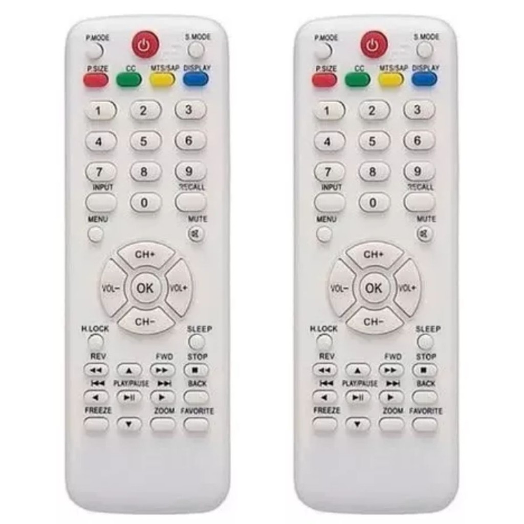 Oferta com 2 Controle Compatível Com Tv Lcd H-buster Hbtv 3203h 4203f