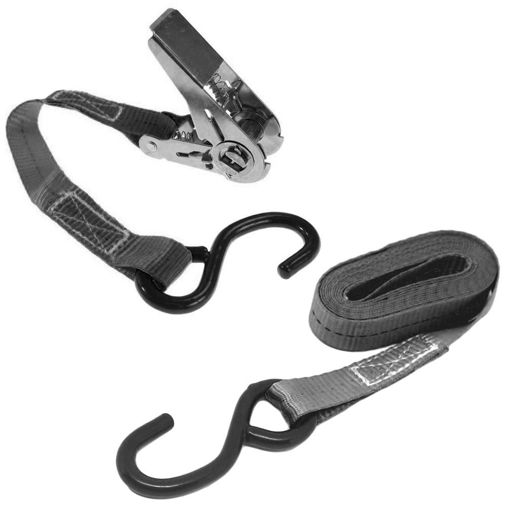 Kit Amarração De Moto Catraca 25mm Com Gancho Tipo S Astro em Oferta na Shopee