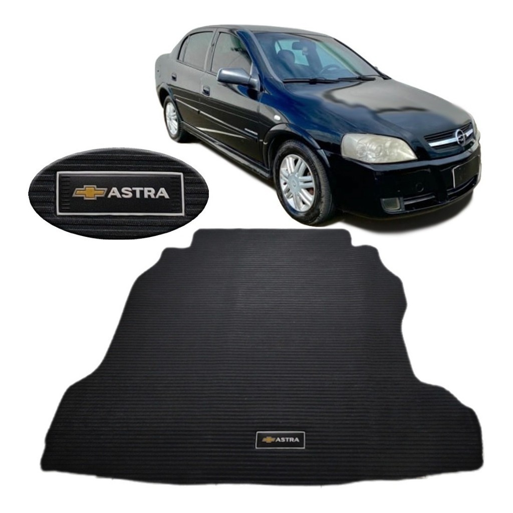 Tapete flexível Porta Malas Astra Sedan 1999 00 01 ... 10 11 2012 PVC