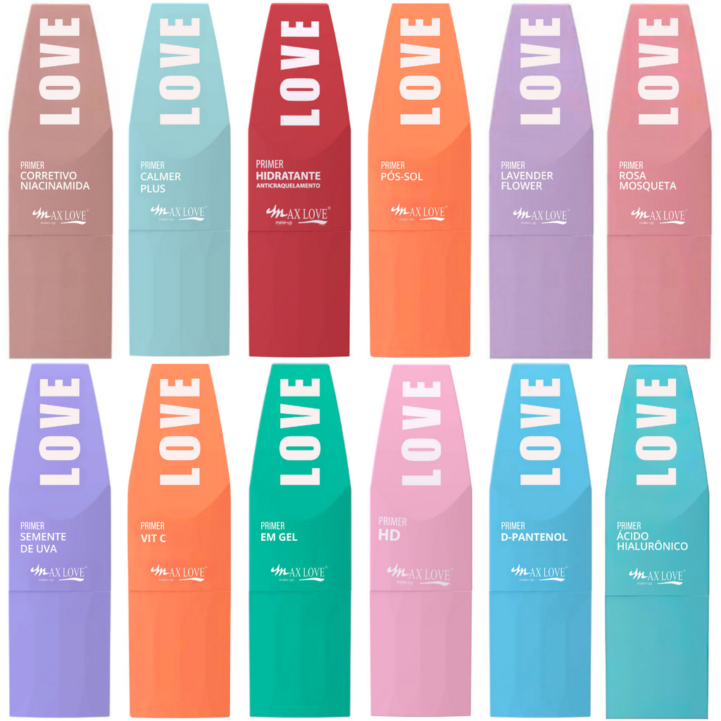 Primer Facial Max Love - Variações
