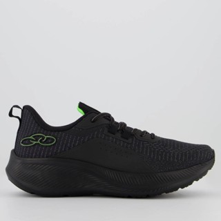 Tênis Olympikus Chroma Preto e Verde em Oferta na Shopee