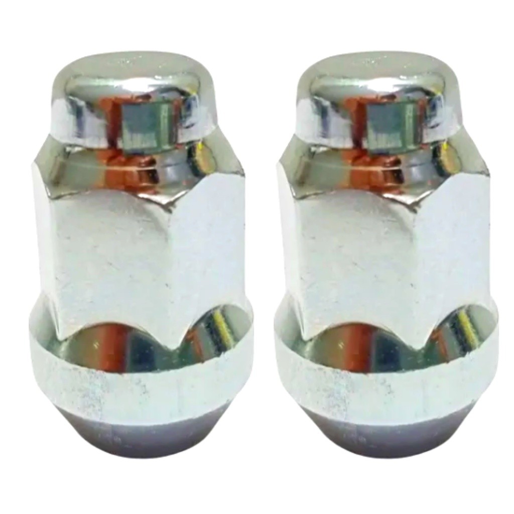 2 Porca Roda Cromada Gm Onix Prisma Cobalt Sonic Spin Cruze