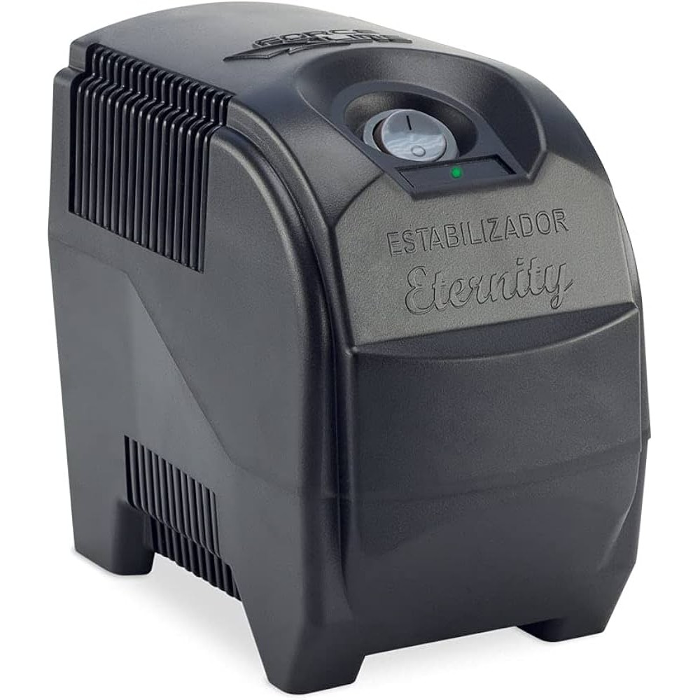 Estabilizador Eternity 300VA Bivolt 115V Preto Forceline