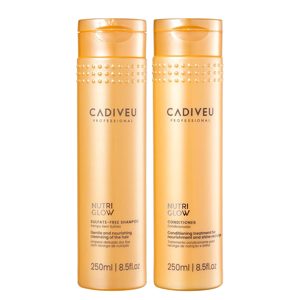 Kit Cadiveu Professional Nutri Glow Home Care (2 produtos) em Oferta na Shopee